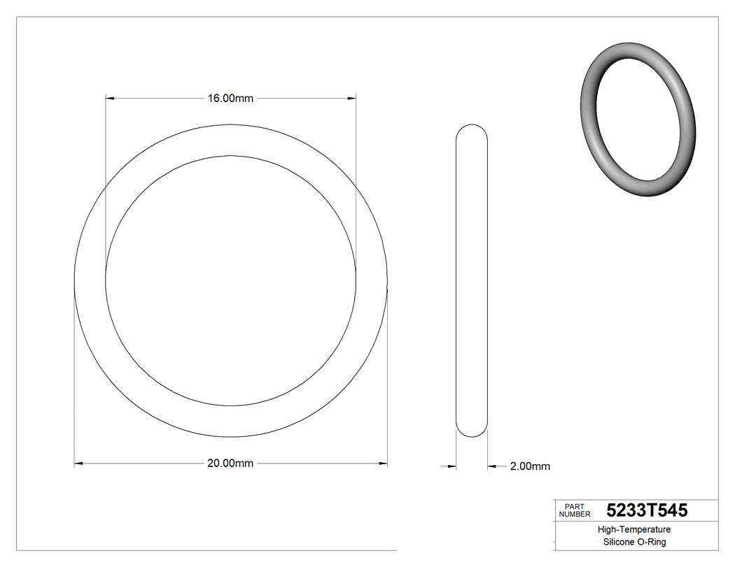 Technical drawing - 5233T545